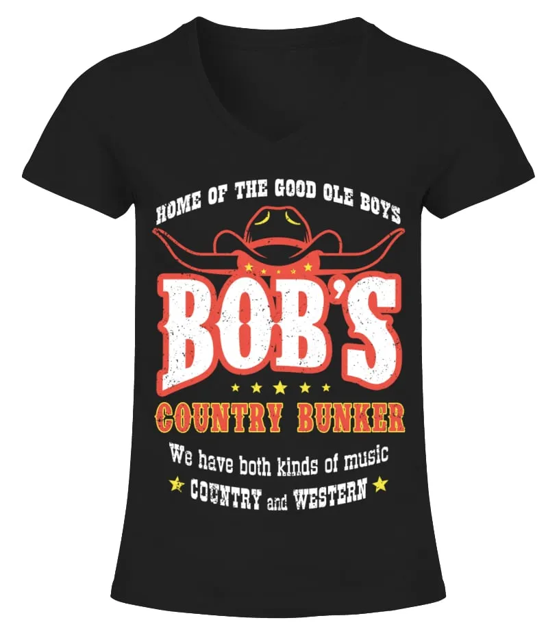046. The Blues Brothers BK Camiseta cuello pico Mujer