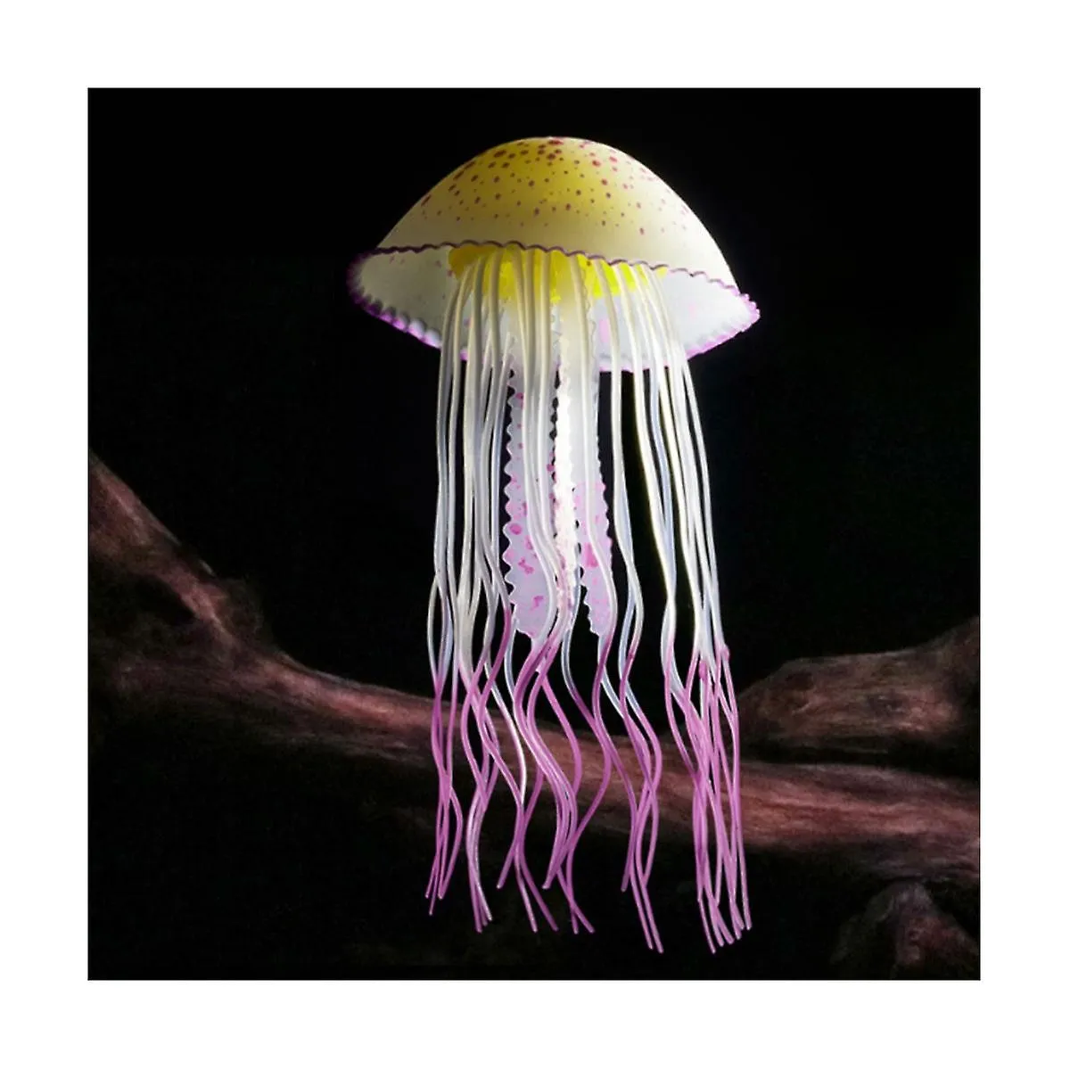 12pcs Sea Moon Luminous Simulation Jellyfish Wholesale Silicone Fluorescent Luminous Floating Fish