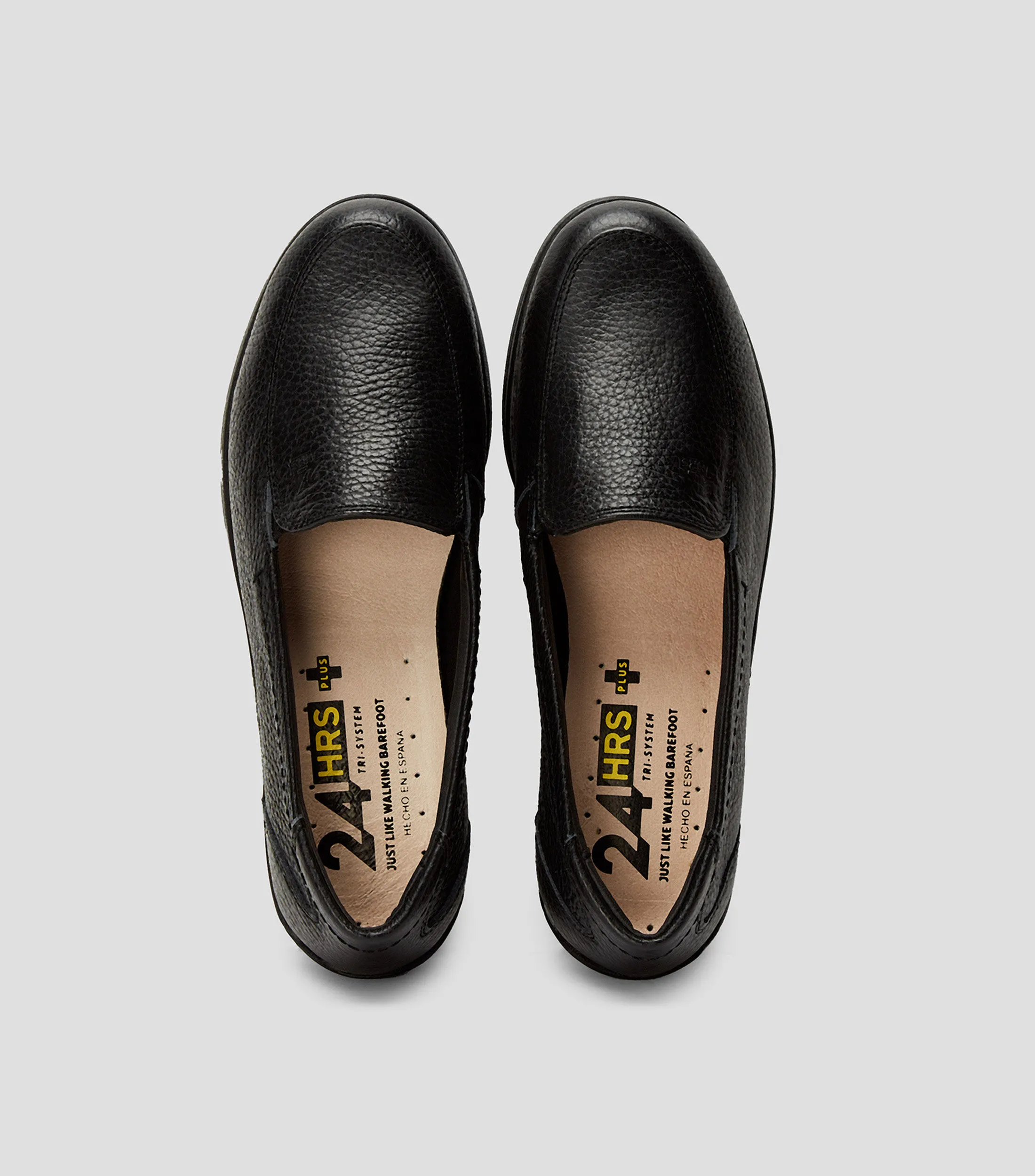 24 Hrs Zapatos Casuales Slip On en Piel Mujer