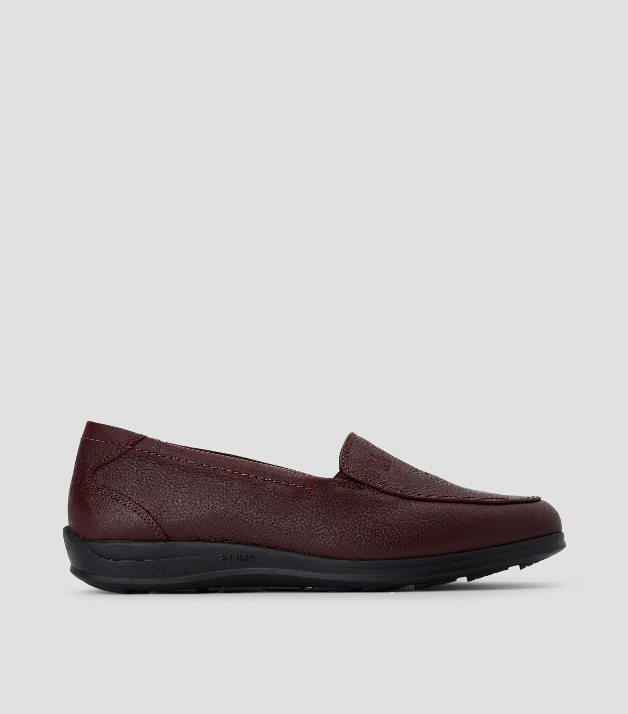 24 Hrs Zapatos slip on casuales Tryon en piel Mujer