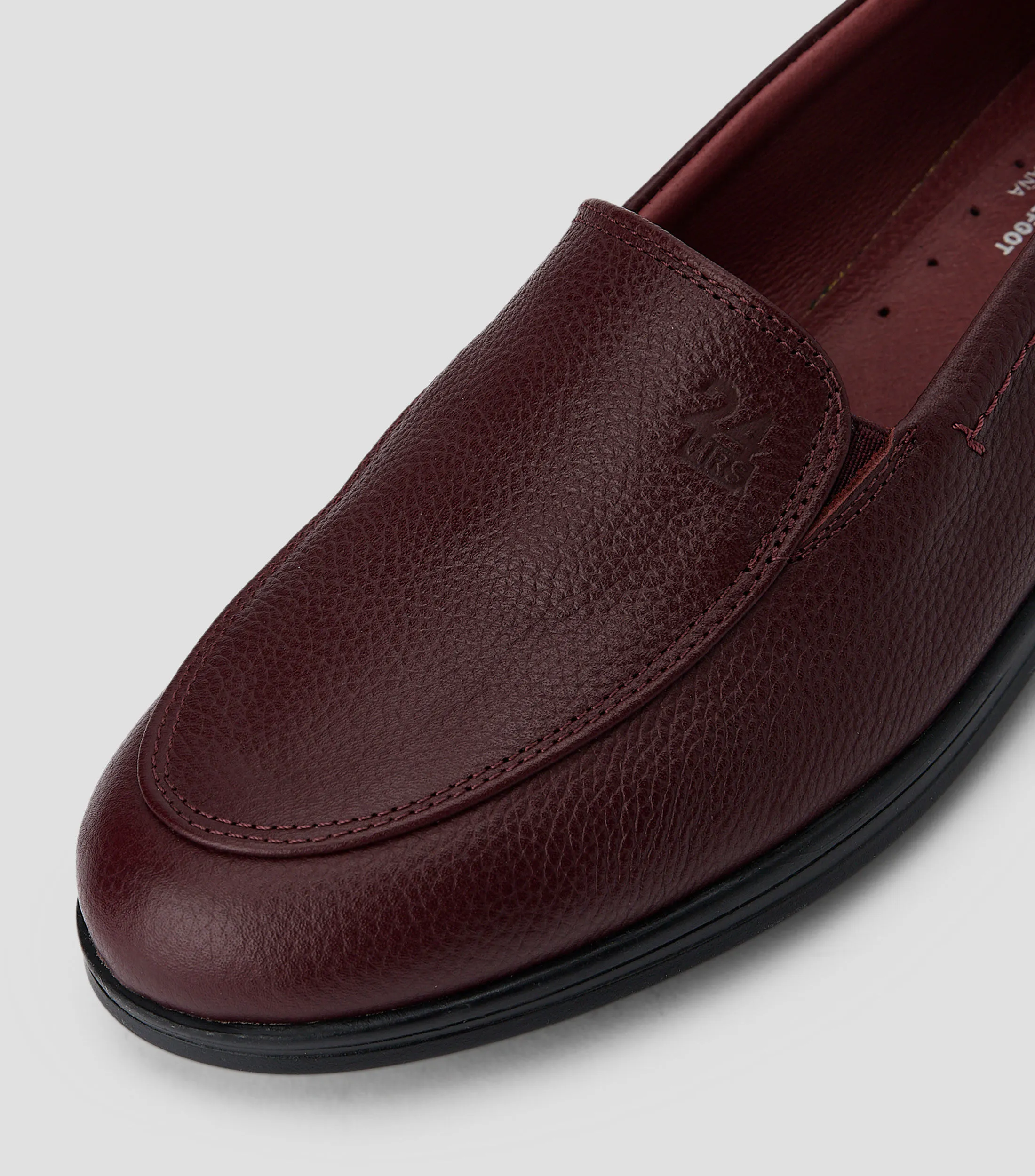 24 Hrs Zapatos slip on casuales Tryon en piel Mujer