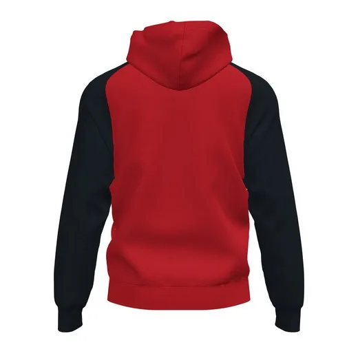 ACADEMY IV ZIPUP HOODIE RED BLACK