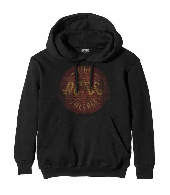 ACDC: High Voltage Sudadera Vintage Pullover Hoodie ROCK OFF ACDCHD03MB