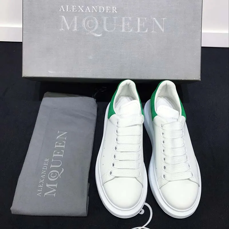 ALEXANDER MCQUEEN ZAPATOS DEPORTIVOS DE GRAN TAMAñO PARA MUJERVERDE