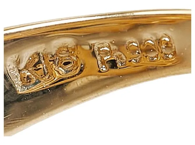 & Other Stories Anillo de base de oro con combinación de zafiro de 0.51 ct y diamante de 0.13 ct, talla 11.5 en excelente es