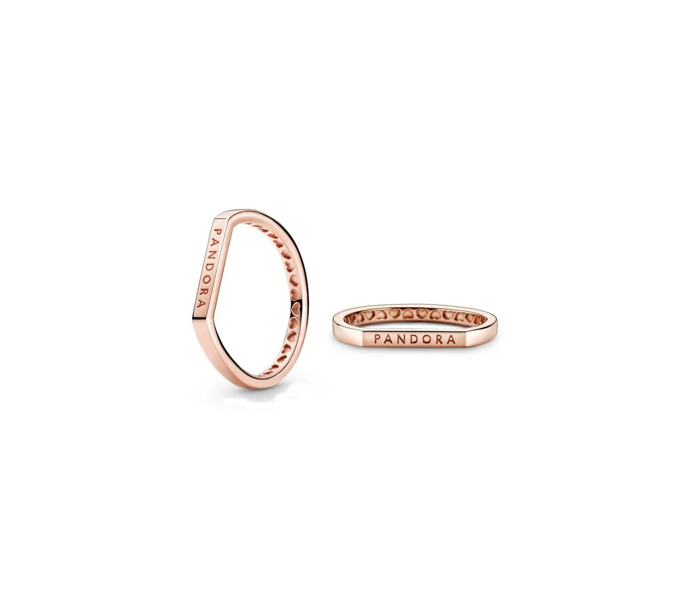 Anillo barra con Logo rosé 189048C00