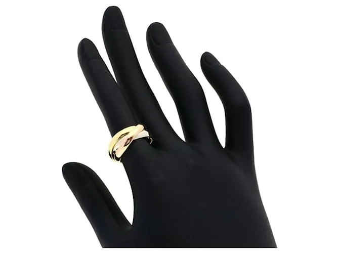 Anillo Cartier Trinity #50 Dorado 