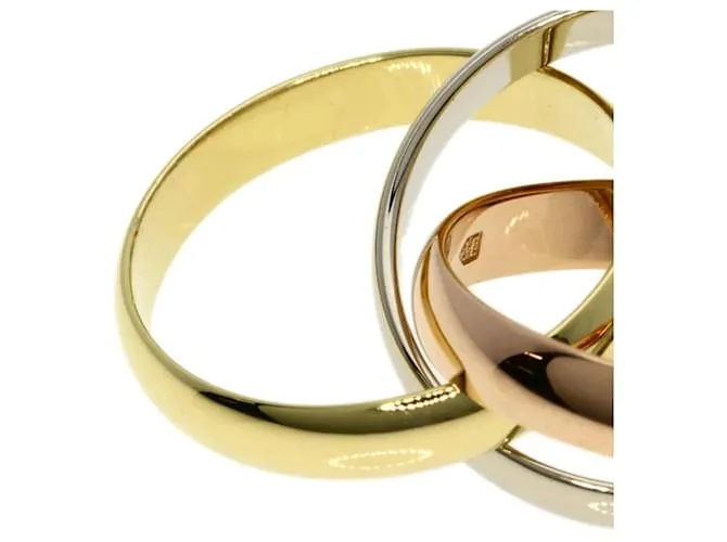 Anillo Cartier Trinity #50 Dorado 