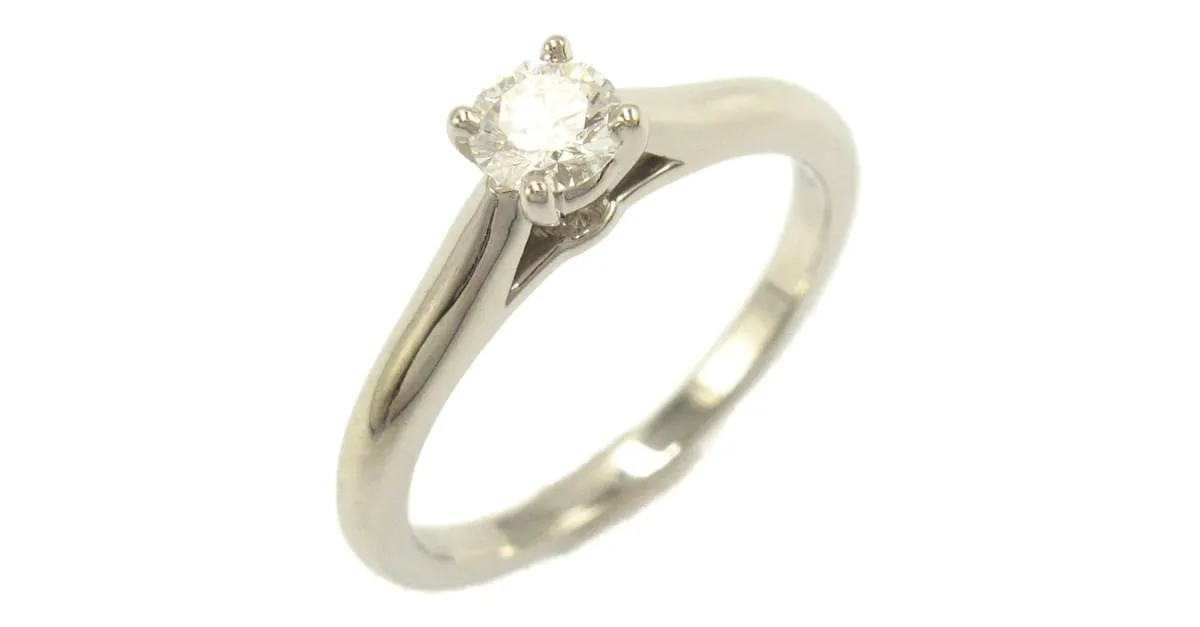 Anillo de diamante solitario Cartier 1895 
