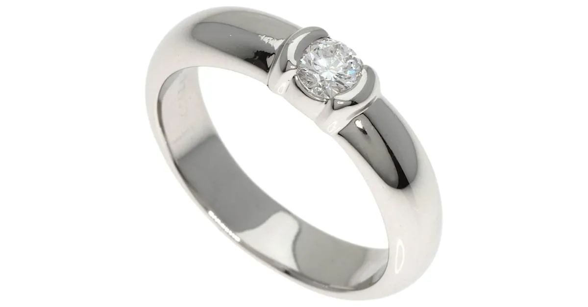 Anillo de diamante solitario Dots de Tiffany & Co. 