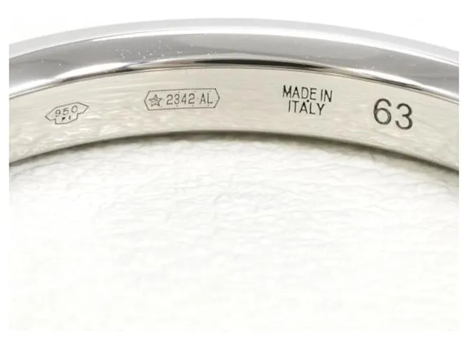 Anillo de Platino PT950 Bvlgari Bulgari Fedi 