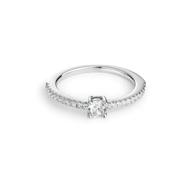 ANILLO ITEMPORALITY PAVé PLATA CON CIRCONITAS SRN101111