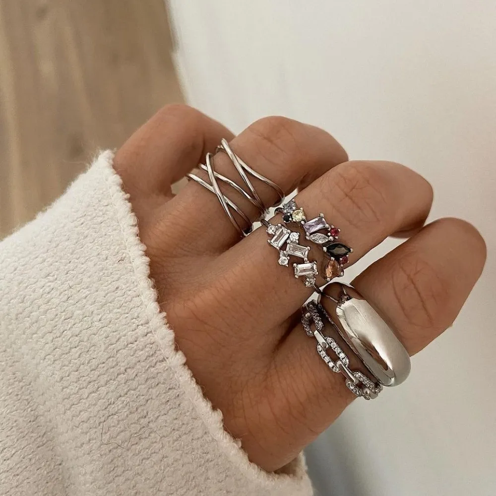 Anillo Links Circonitas