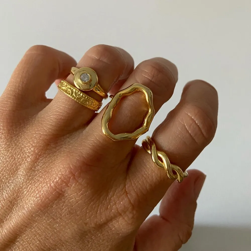 Anillo Trenza
