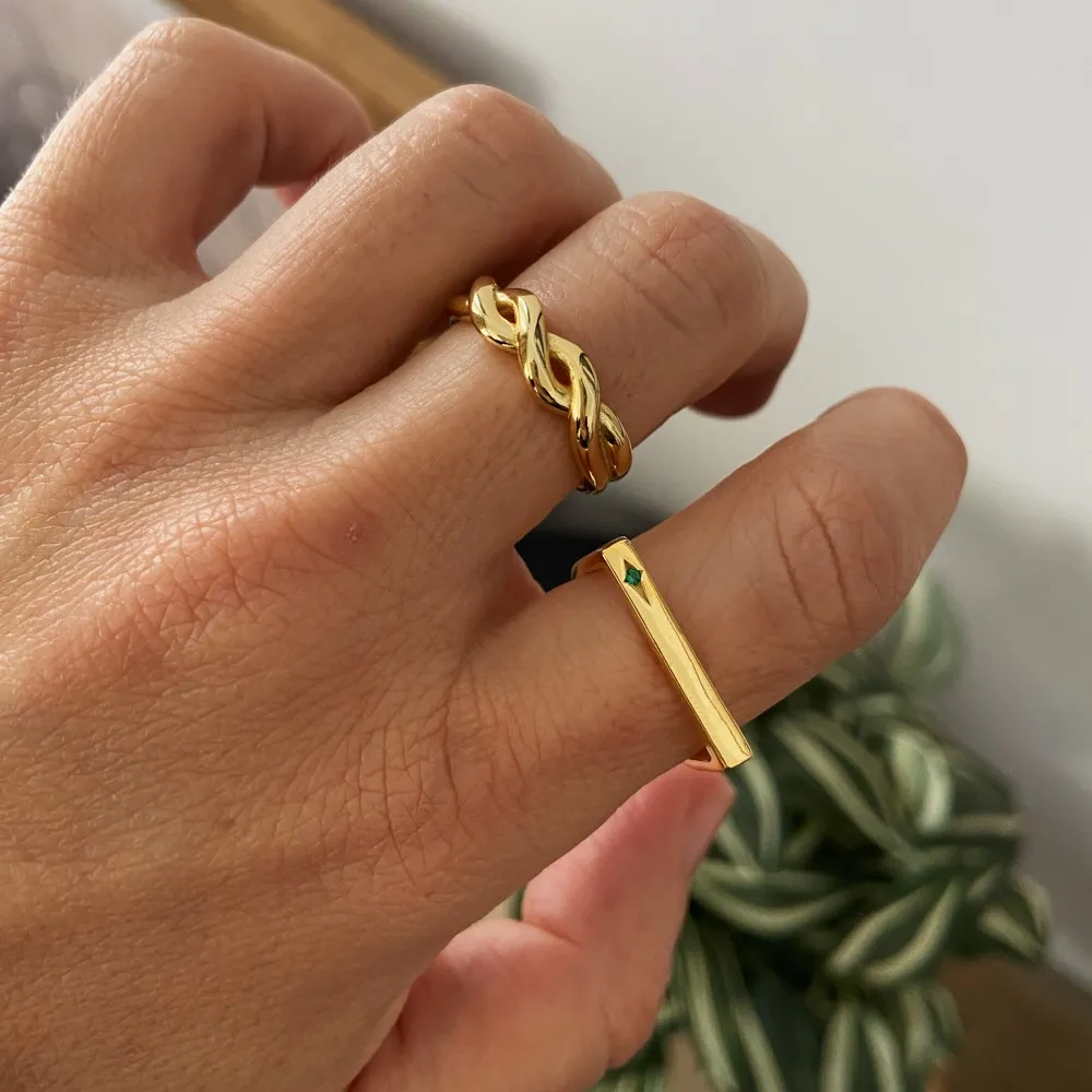 Anillo Trenza