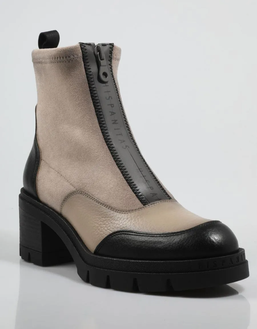  ankle boots HISPANITAS Hi222372 en Taupe 80304