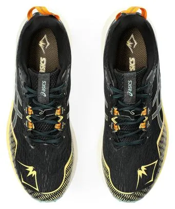 Asics Asics Fuji Lite 4 Negro Amarillo Zapatillas Trail Running