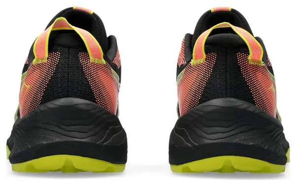 Asics Asics Gel Trabuco 12 Negro Rosa Amarillo Zapatillas Trail Running Mujer