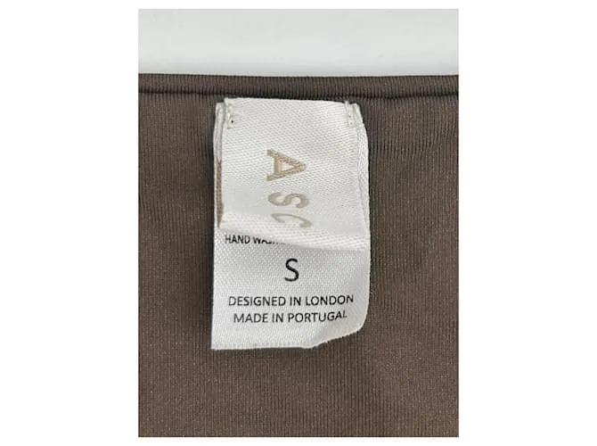 Autre Marque Camiseta de baño ASCENO.Poliéster Internacional S Castaño 