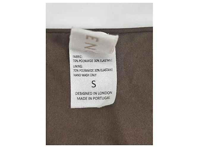 Autre Marque Camiseta de baño ASCENO.Poliéster Internacional S Castaño 