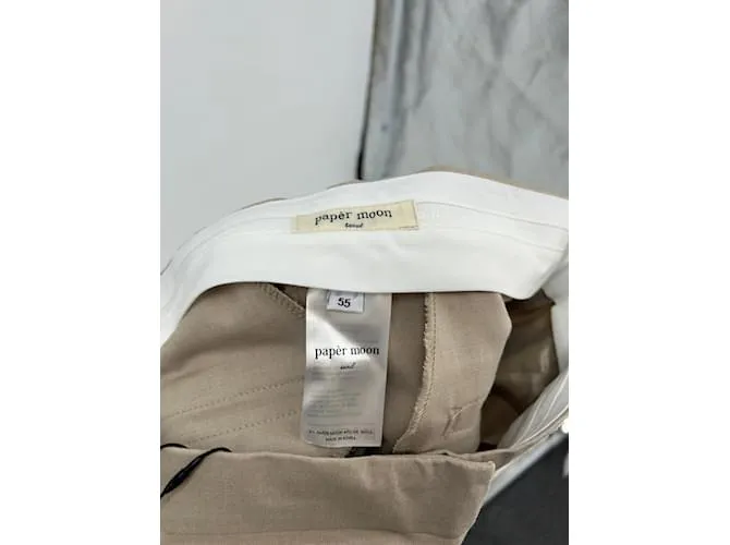 Autre Marque PANTALÓN LUNA DE PAPEL T.Lana S Internacional Beige 