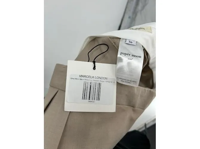 Autre Marque PANTALÓN LUNA DE PAPEL T.Lana S Internacional Beige 