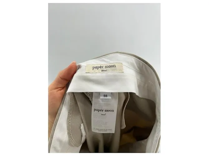 Autre Marque PANTALÓN LUNA DE PAPEL T.Poliéster Internacional S Beige 