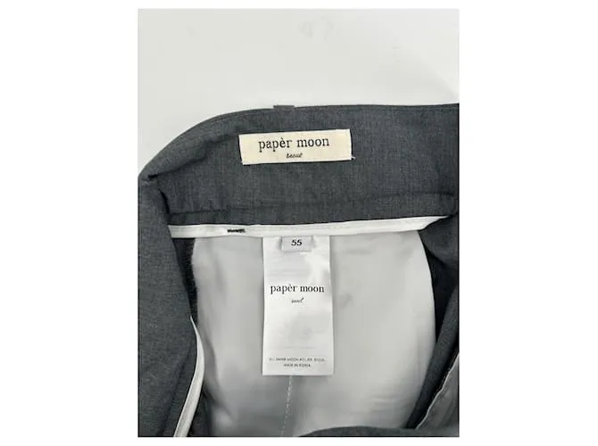 Autre Marque PANTALÓN LUNA DE PAPEL T.US 2 poliéster Gris 