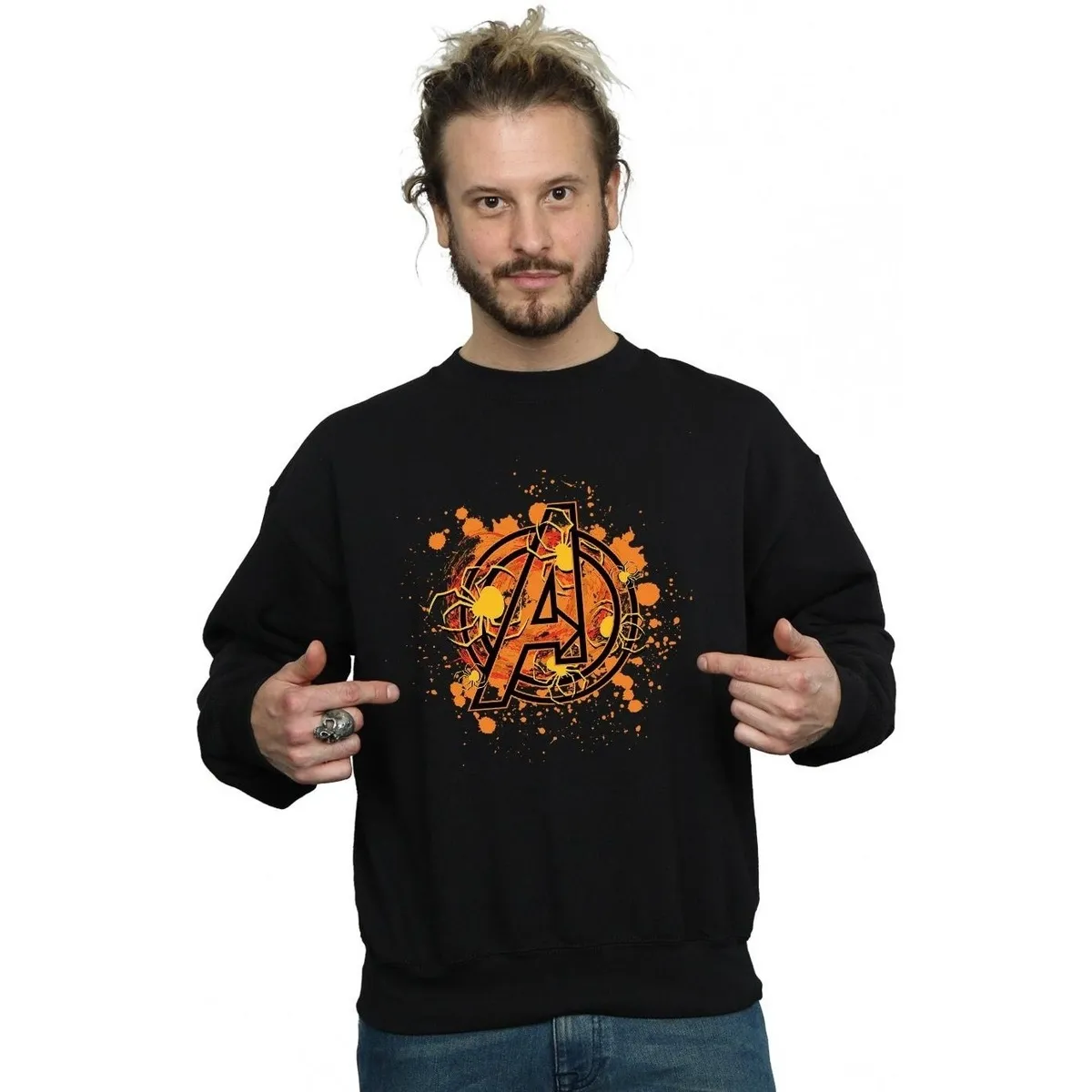 Avengers Assemble Halloween Spider Logo