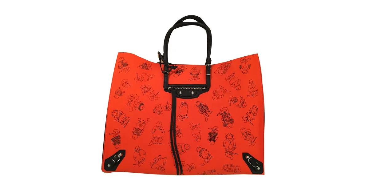 Balenciaga Papel Naranja 