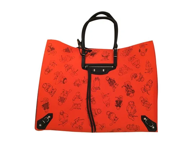Balenciaga Papel Naranja 