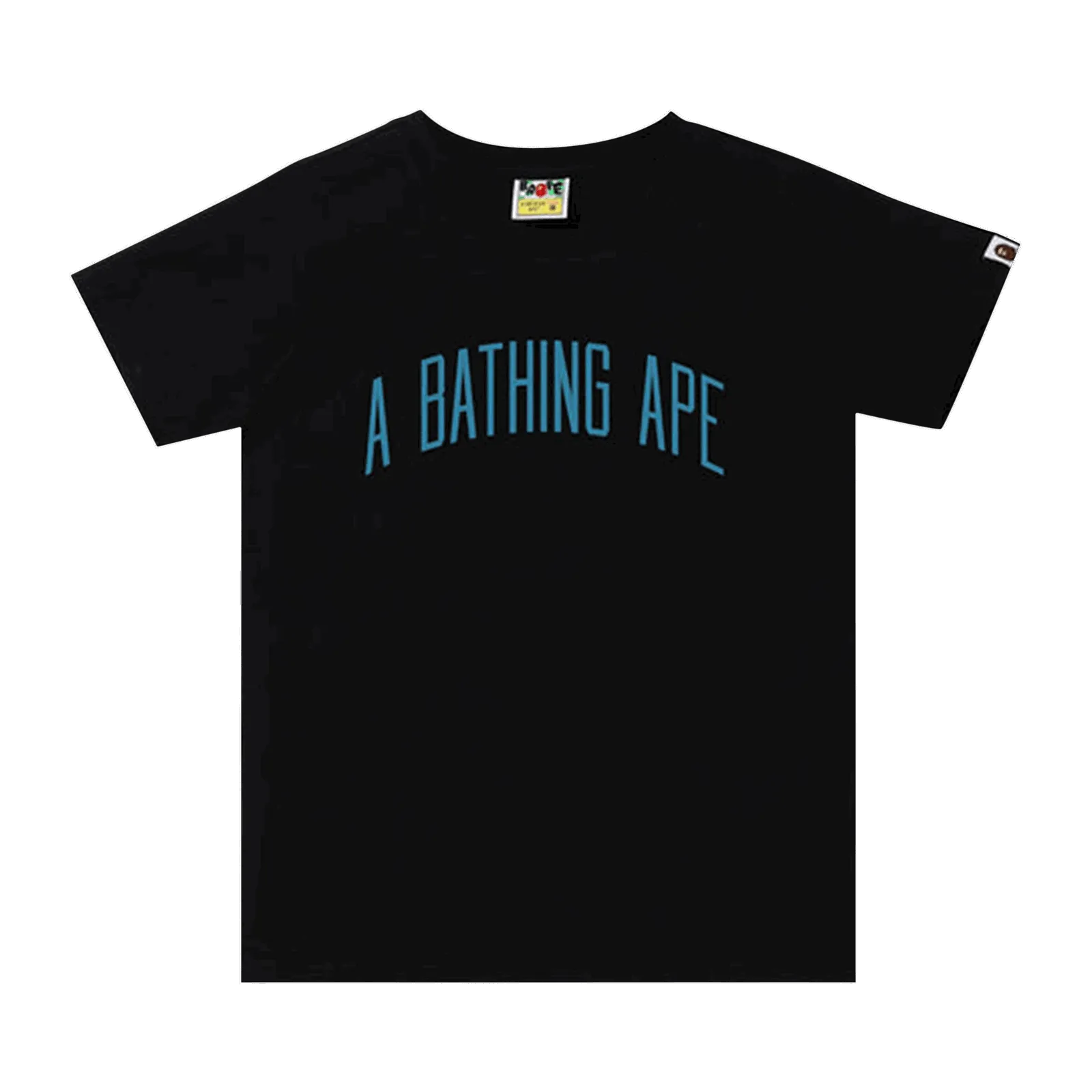 BAPE A Bathing Ape Letter Tee