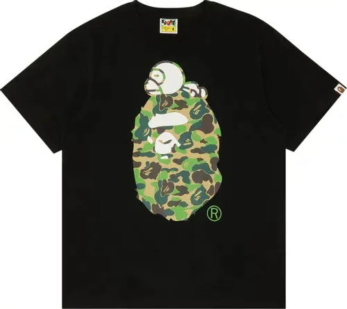 BAPE ABC Camo Milo On Big Ape Tee