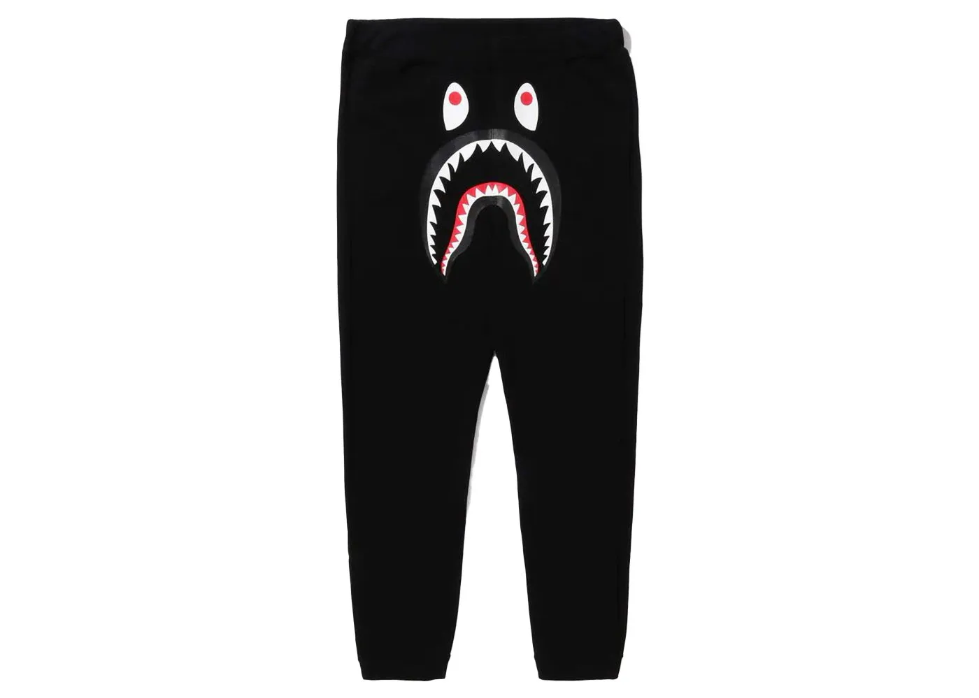 BAPE BAPE ABC Camo Shark Sweat Pants Black