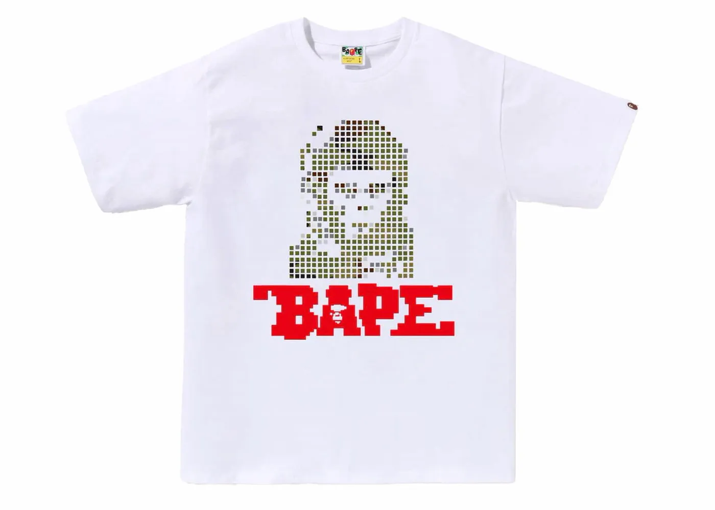 BAPE BAPE Pictonerius Tee White