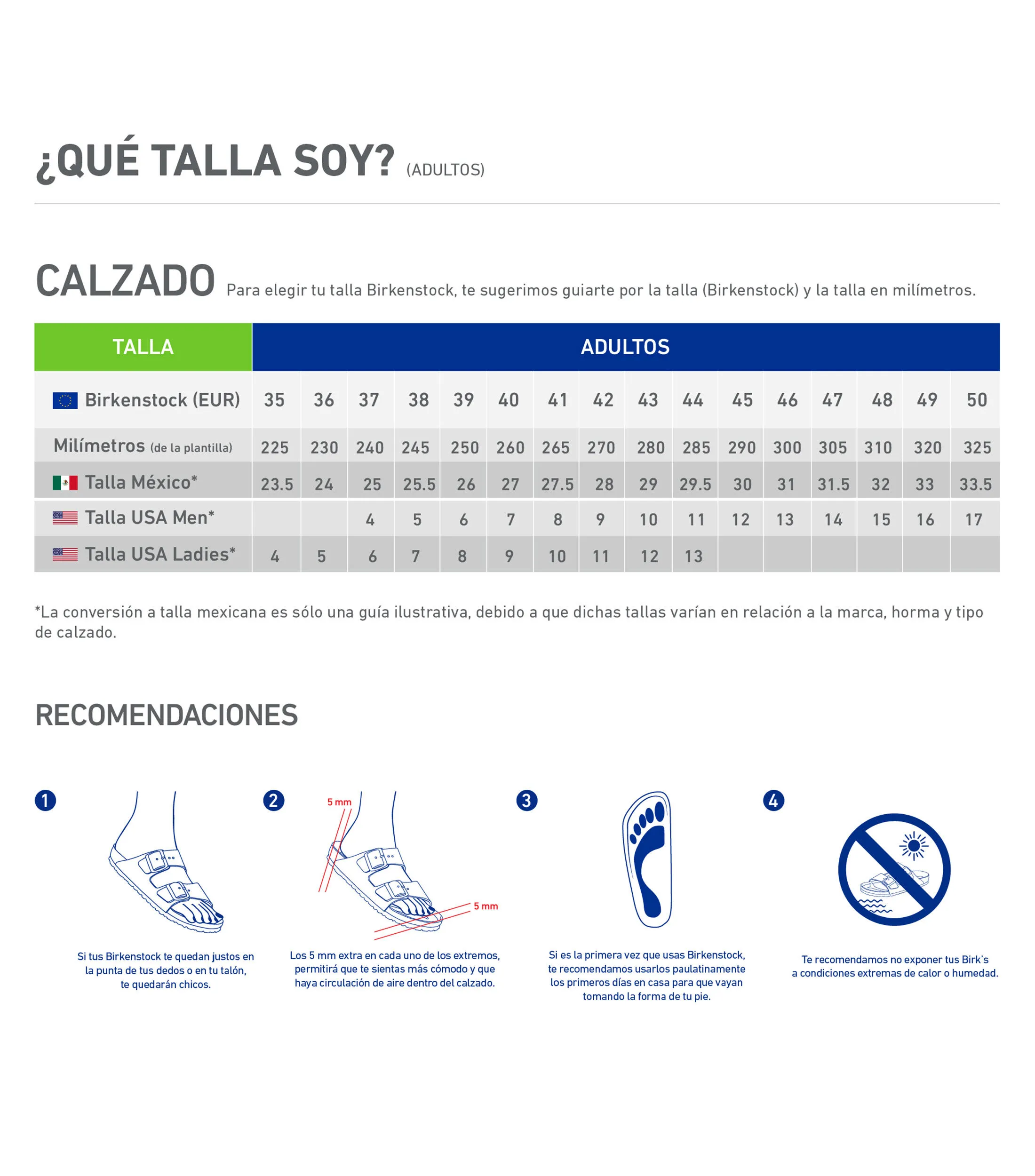 Birkenstock Zapatos Tipo Zueco en Piel Mujer