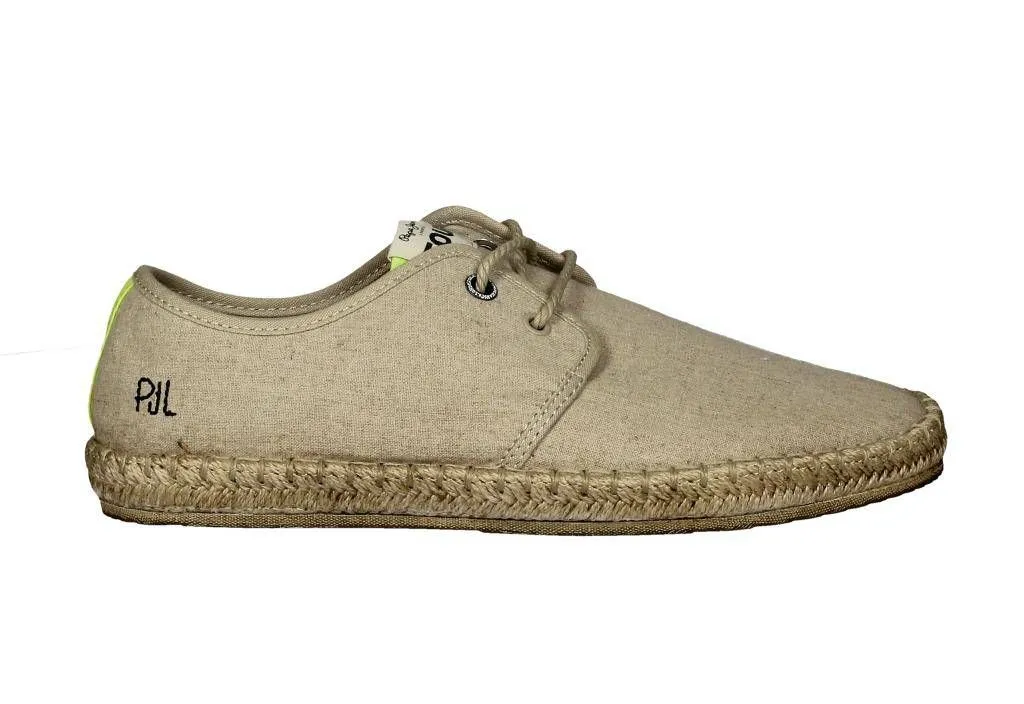 Blucher Lona Beig Banda Esparto Talon Pistacho