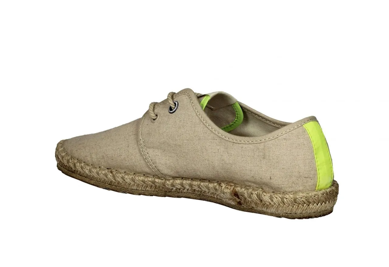 Blucher Lona Beig Banda Esparto Talon Pistacho