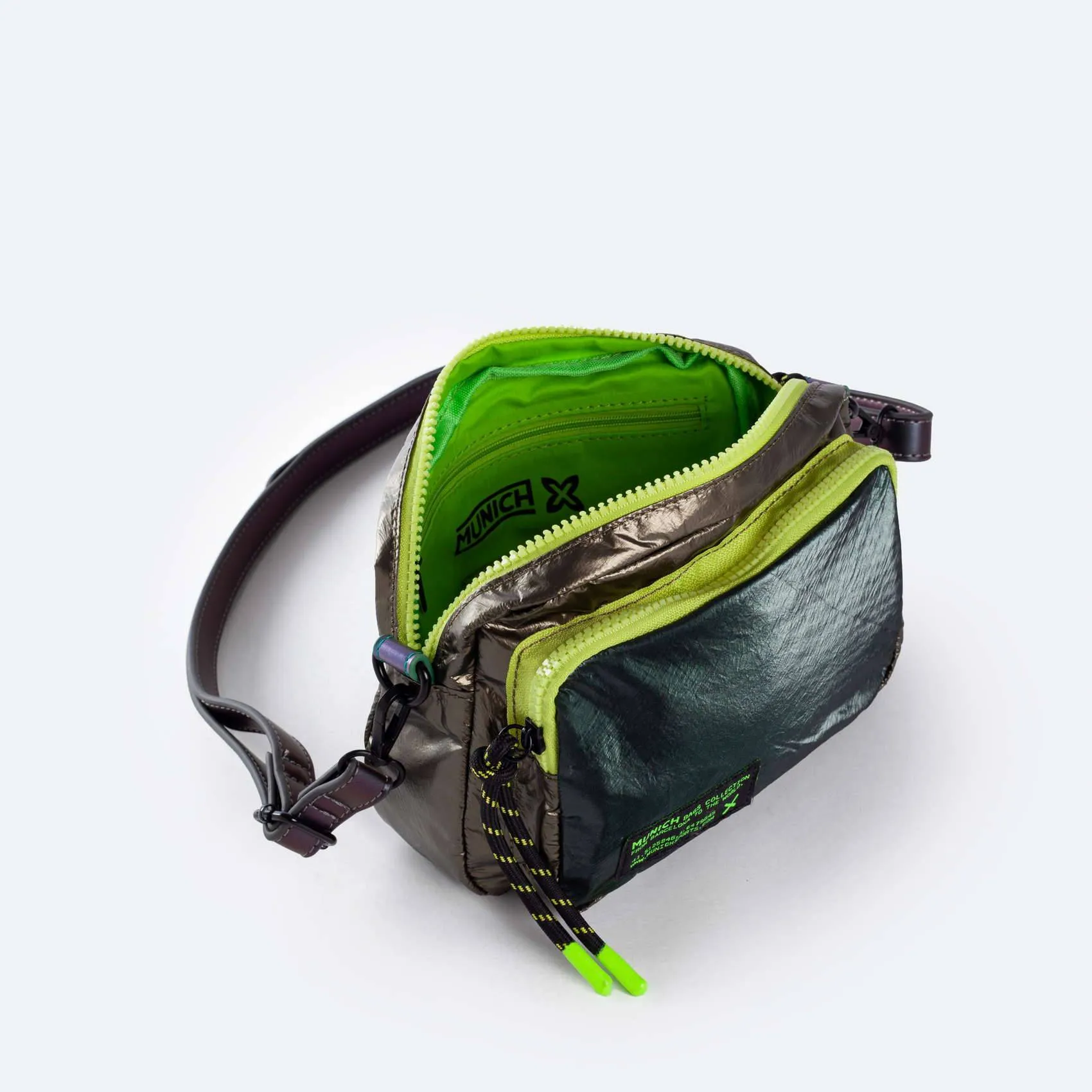 Bolso bandolera Munich Deep Kaki