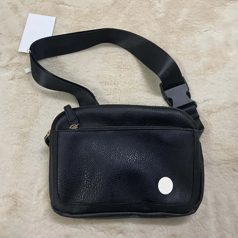 Bolso con cinturón Unisex, Mini bolsos cruzados, riñonera, correa de hombro ajustable, bolsos de cuero PU para mujer