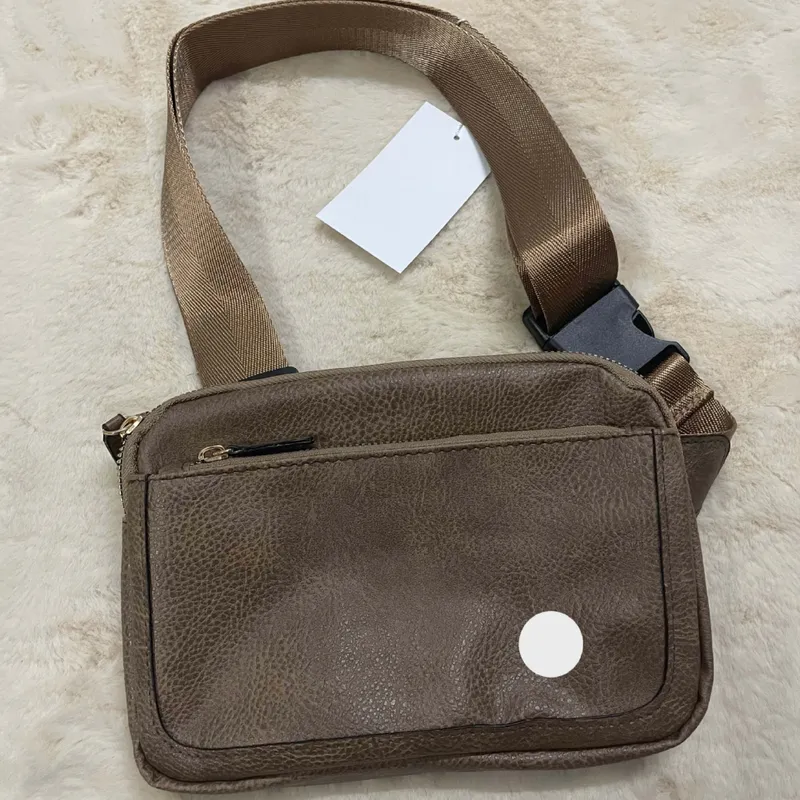 Bolso con cinturón Unisex, Mini bolsos cruzados, riñonera, correa de hombro ajustable, bolsos de cuero PU para mujer
