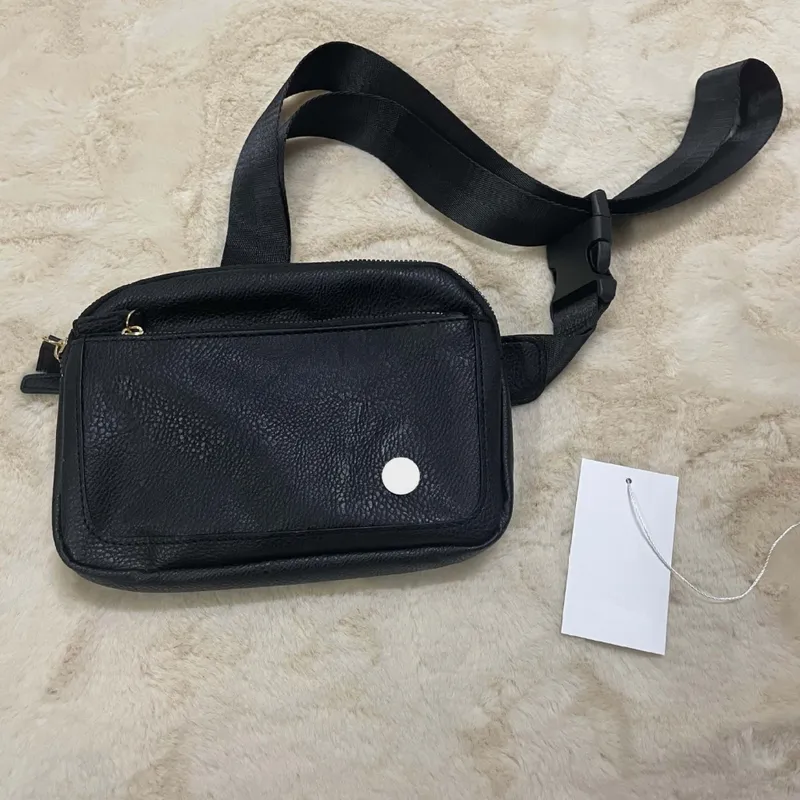 Bolso con cinturón Unisex, Mini bolsos cruzados, riñonera, correa de hombro ajustable, bolsos de cuero PU para mujer