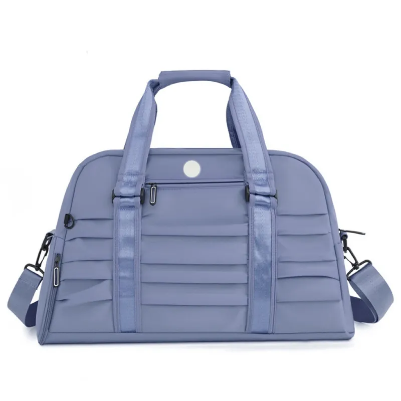 Bolso de lona yoga mano gimnasio fitness arrugas viajes al aire libre bolsos de hombro de 6 colores
