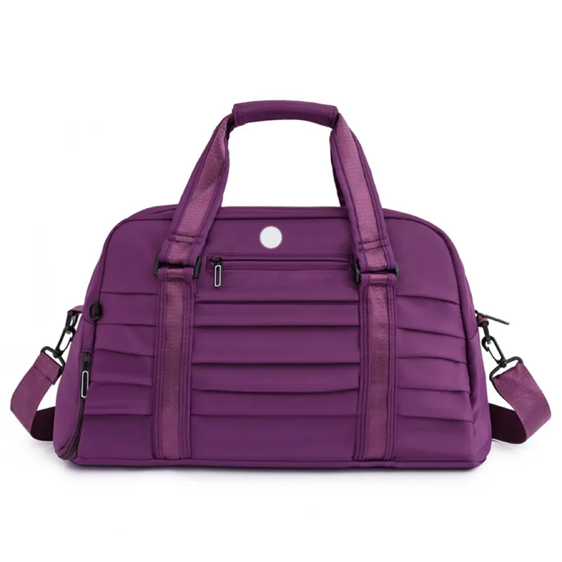 Bolso de lona yoga mano gimnasio fitness arrugas viajes al aire libre bolsos de hombro de 6 colores