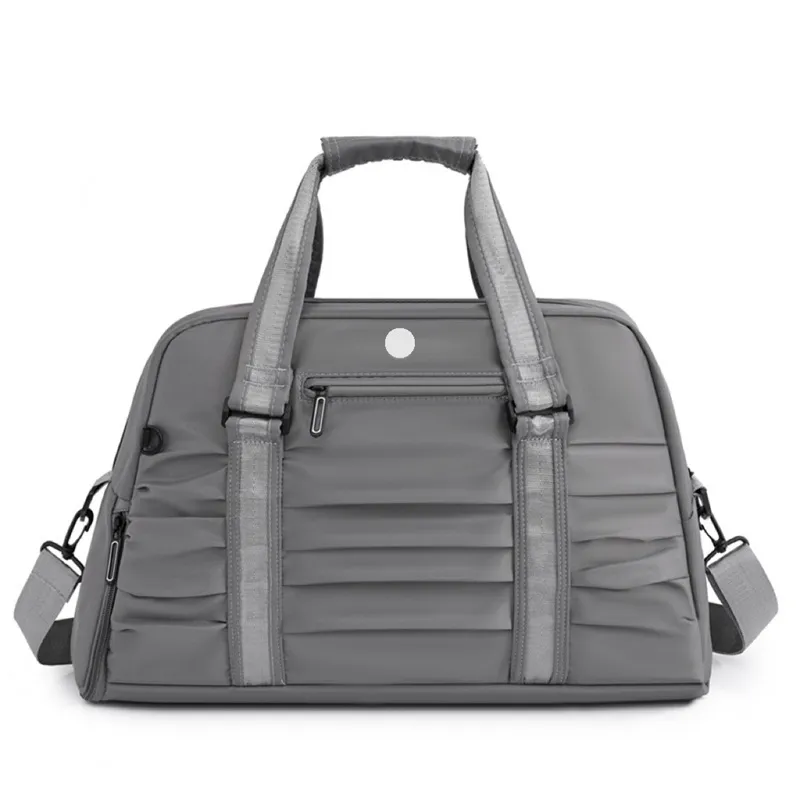 Bolso de lona yoga mano gimnasio fitness arrugas viajes al aire libre bolsos de hombro de 6 colores