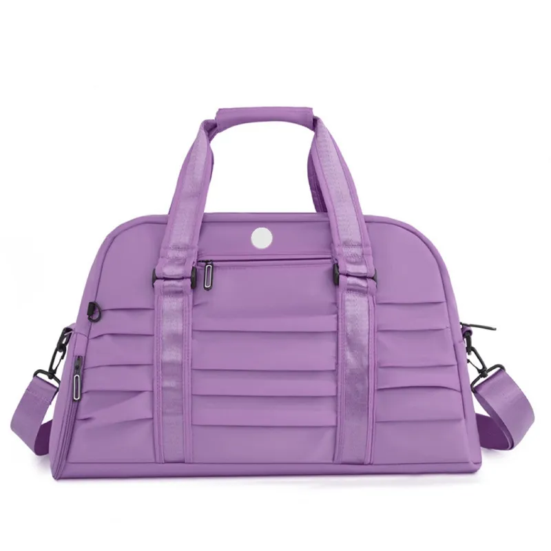 Bolso de lona yoga mano gimnasio fitness arrugas viajes al aire libre bolsos de hombro de 6 colores