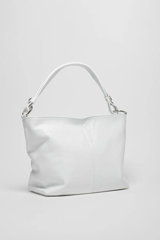 BOLSO DE PIEL DIVONGO  BLANCO