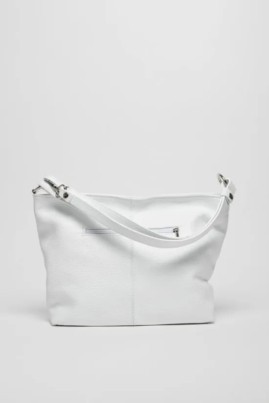 BOLSO DE PIEL DIVONGO  BLANCO