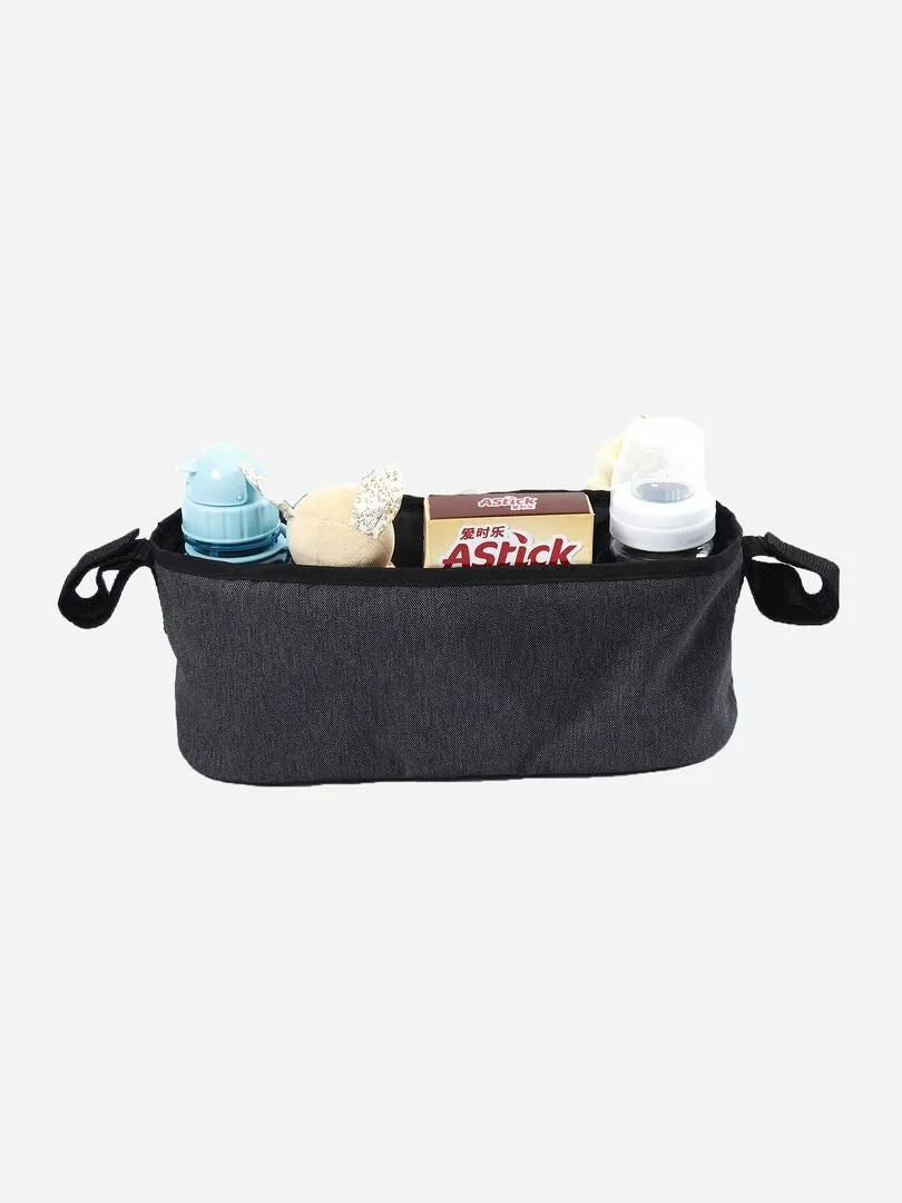 BOLSO PARA CARRITO + PORTAVASOS  GRIS