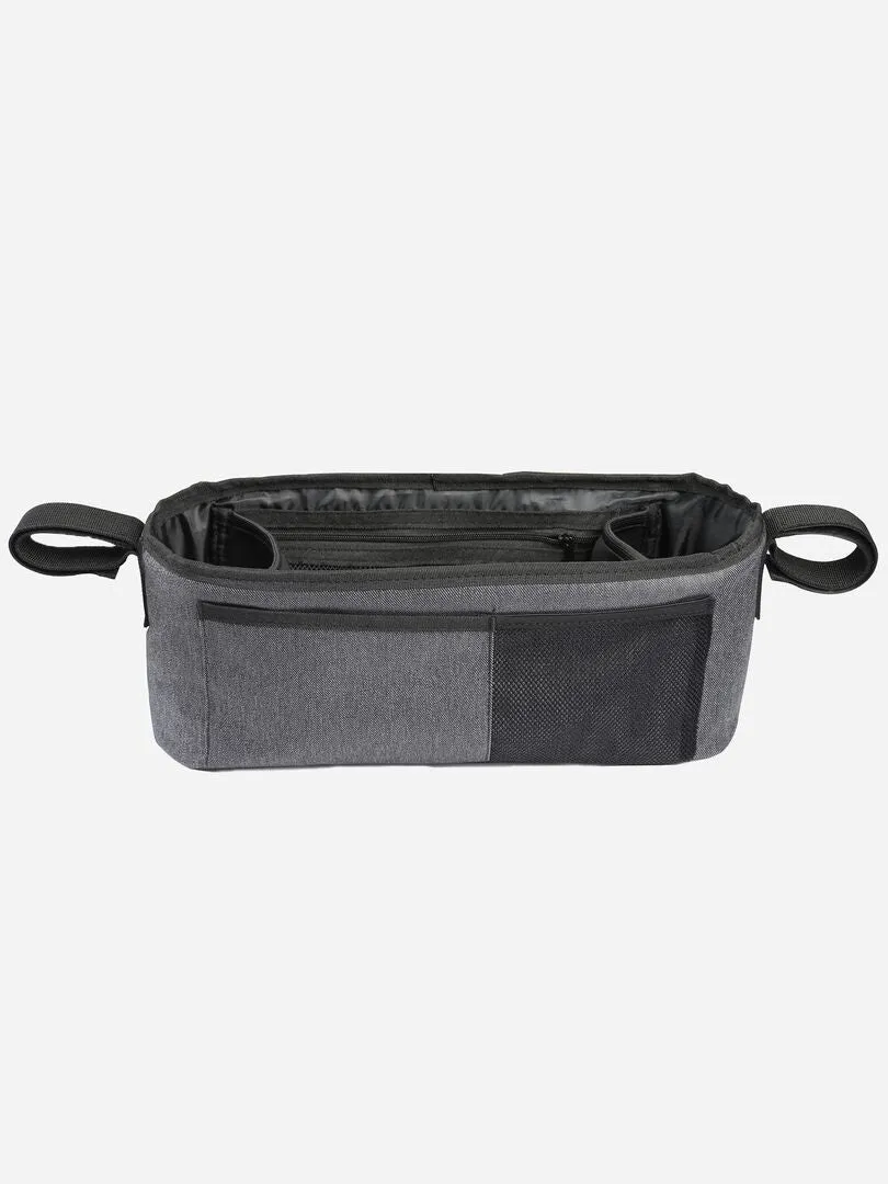 BOLSO PARA CARRITO + PORTAVASOS  GRIS